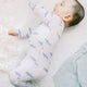 Dreamy Skies Baby - Bamboo Convertible Romper in Sharks