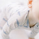 Dreamy Skies Baby - Bamboo Convertible Romper in Sharks
