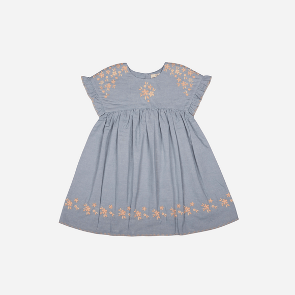Early Sunday - Lila Dress - Ocean Blue