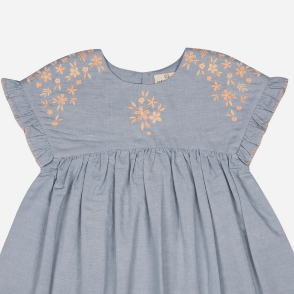 Early Sunday - Lila Dress - Ocean Blue