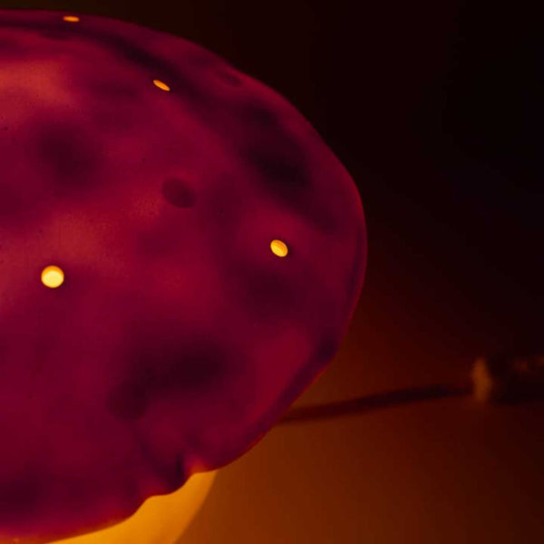 Egmont Heico - Medium Mushroom Lamp - Vintage Pink