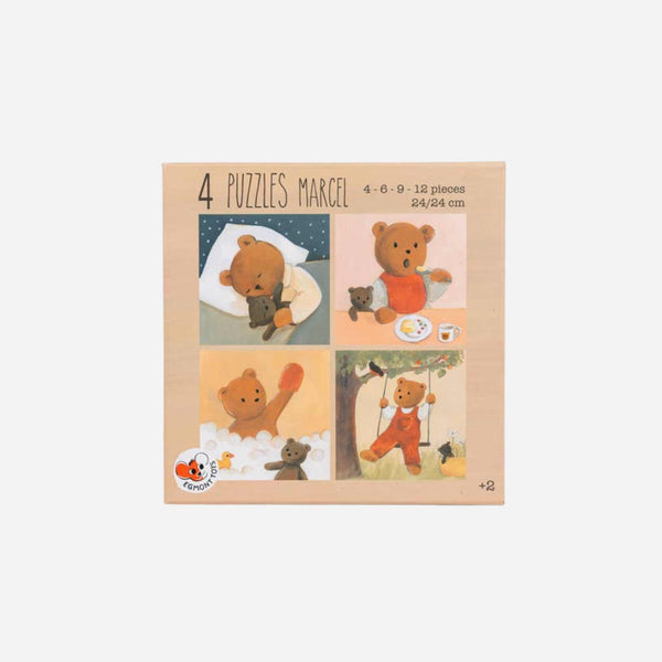 Egmont Toys - 4 Puzzles Marcel