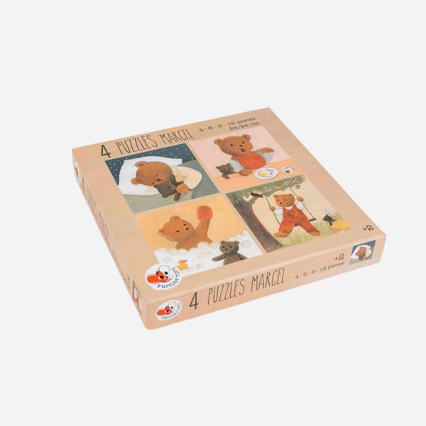 Egmont Toys - 4 Puzzles Marcel