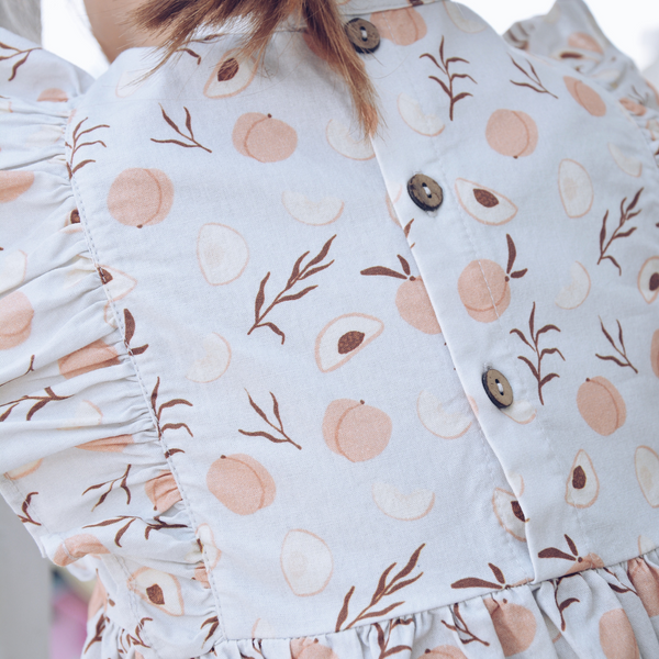 Eli & Nev - Dina Dress - Peach Print