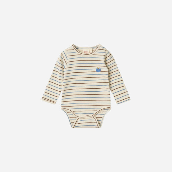 Flöss - Emil O-N Body Brown-Blue Stripe