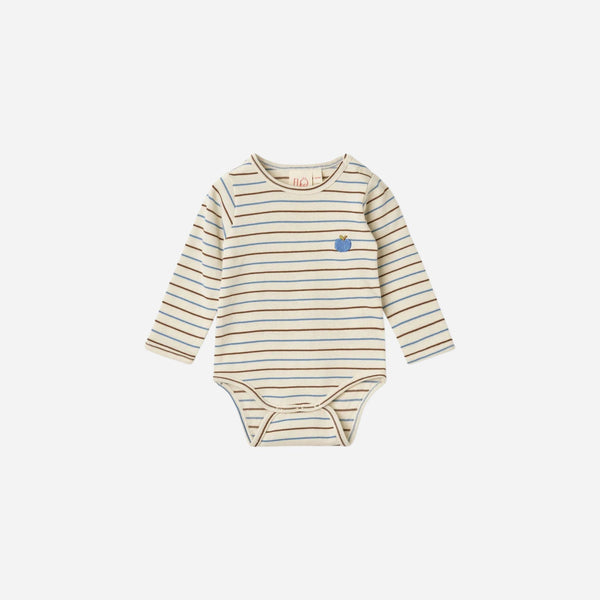 Flöss - Emil O-N Body Brown-Blue Stripe