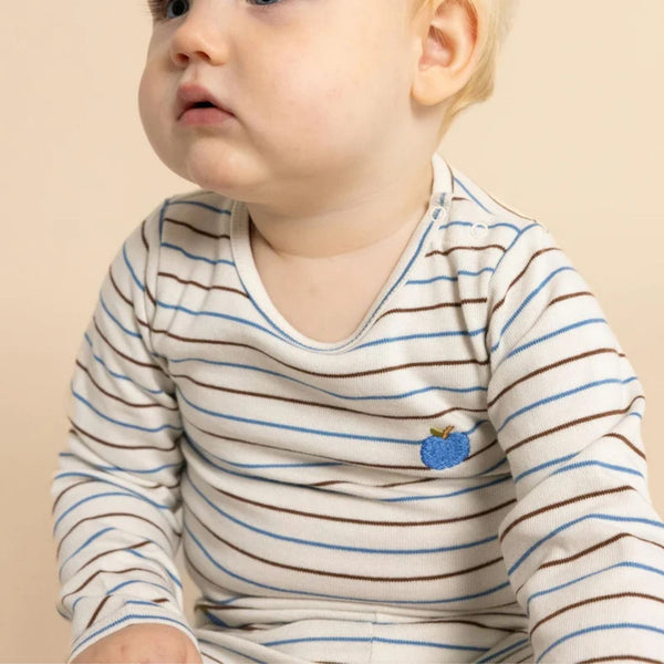 Flöss - Emil O-N Body Brown-Blue Stripe