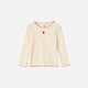 Flöss - Flora Pointelle Blouse - Gentle Cream