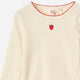 Flöss - Flora Pointelle Blouse - Gentle Cream