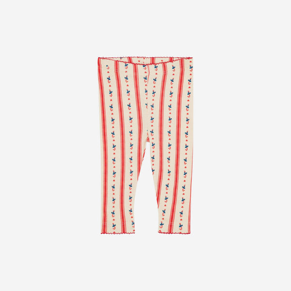 Flöss - Fresa Jersey Basic Leggings - Noelle Stripe