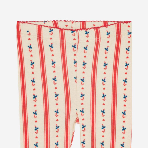 Flöss - Fresa Jersey Basic Leggings - Noelle Stripe