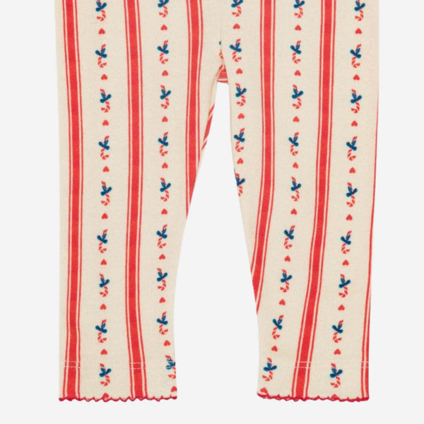 Flöss - Fresa Jersey Basic Leggings - Noelle Stripe