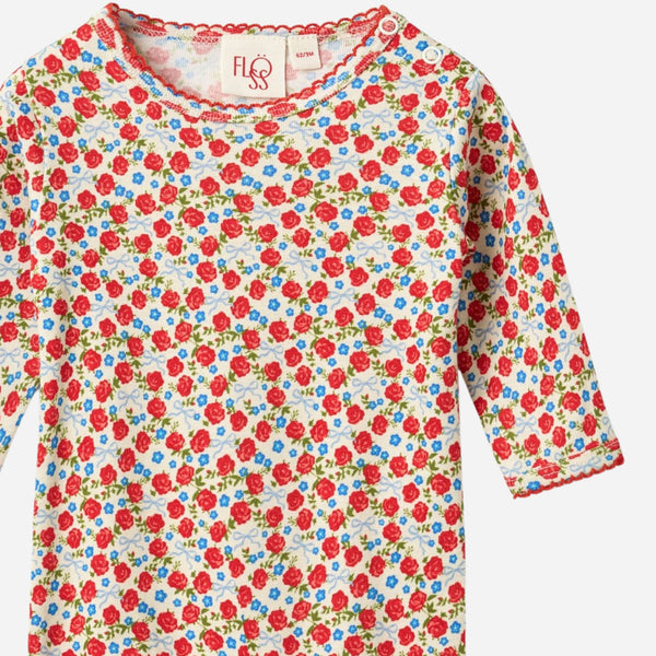 Flöss - Fresa Jumpsuit - Ditsy Rose