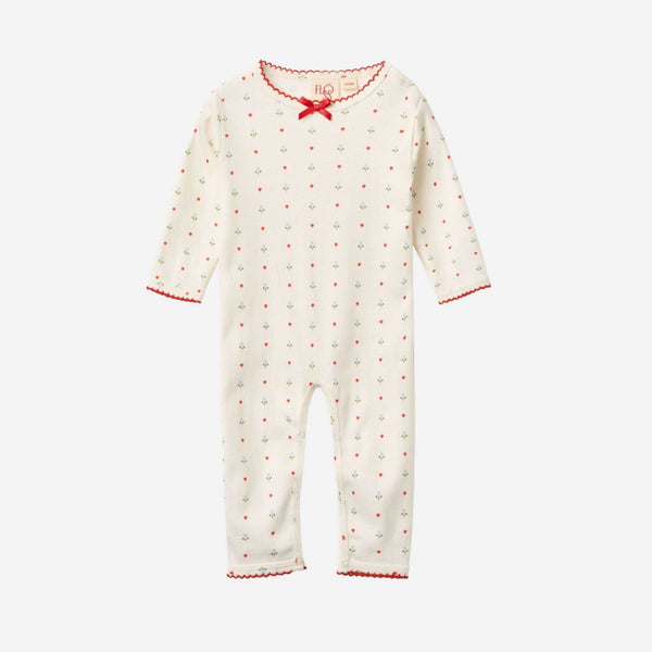 Flöss - Fresa Onesie - Blue Violets 