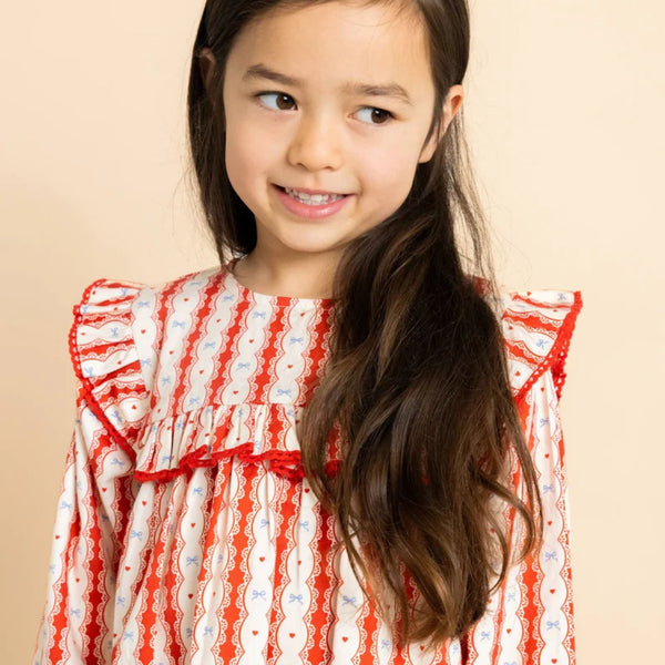 Flöss - Joy Dress Lace Stripe