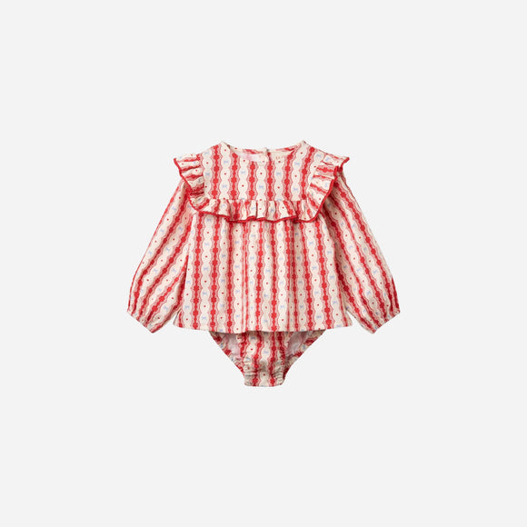 Flöss - Joy Romper Lace Stripe