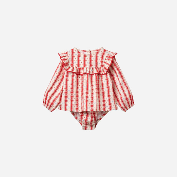 Flöss - Joy Romper Lace Stripe