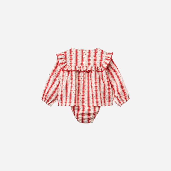 Flöss - Joy Romper Lace Stripe