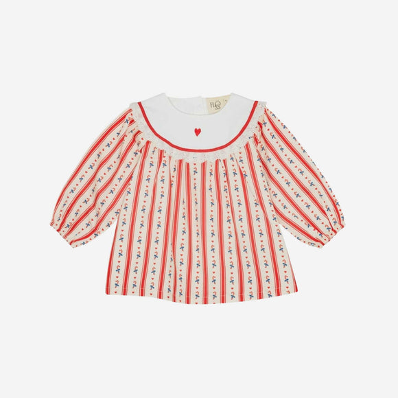 Flöss - Noelle Dress - Holiday Stripe