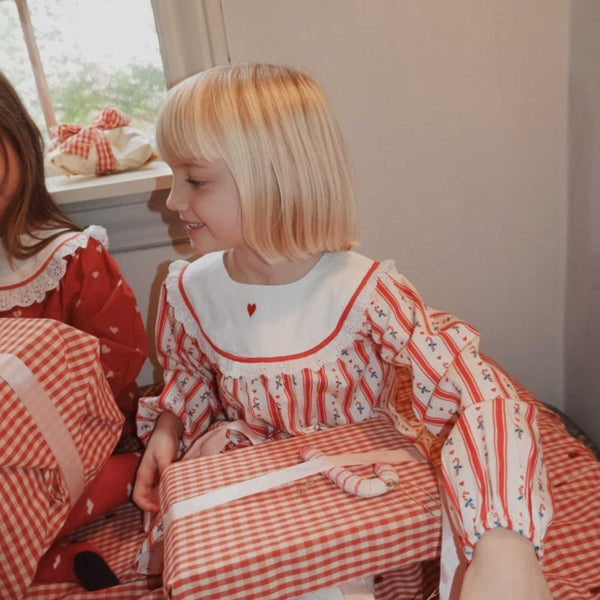 Flöss - Noelle Dress - Holiday Stripe