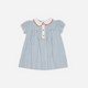 Flöss - River Dress - Blue / Soft White Gingham