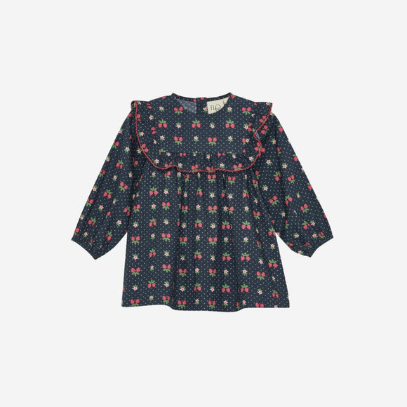 Flöss - Sofia Dress - Navy Space Berry