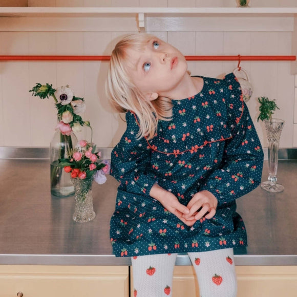 Flöss - Sofia Dress - Navy Space Berry