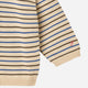 Flöss - Storm Sweater Cream - Mosswood Stripe