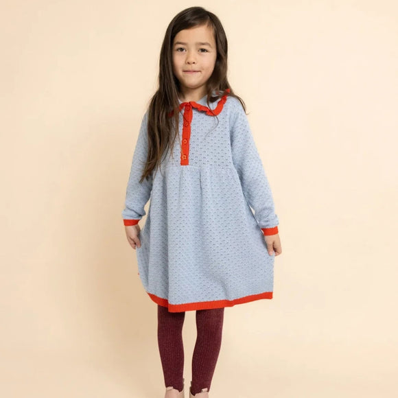 Flöss - Sylvie Dress - Steel Blue