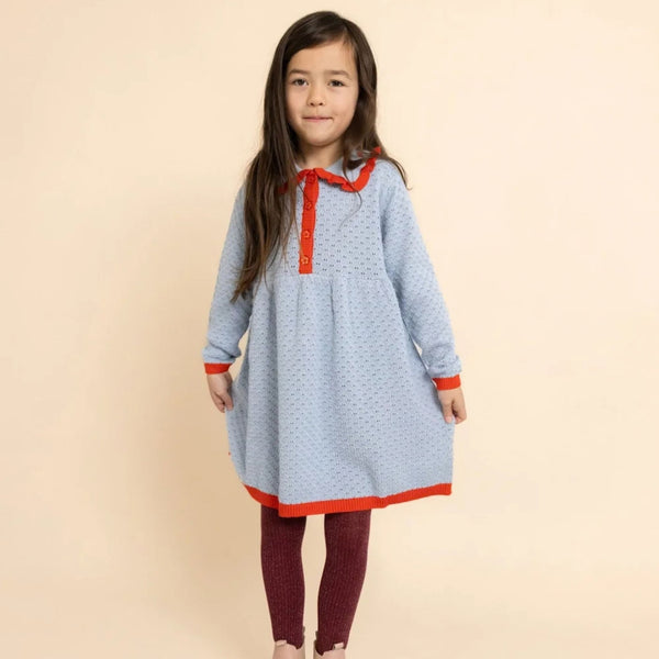 Flöss - Sylvie Dress - Steel Blue