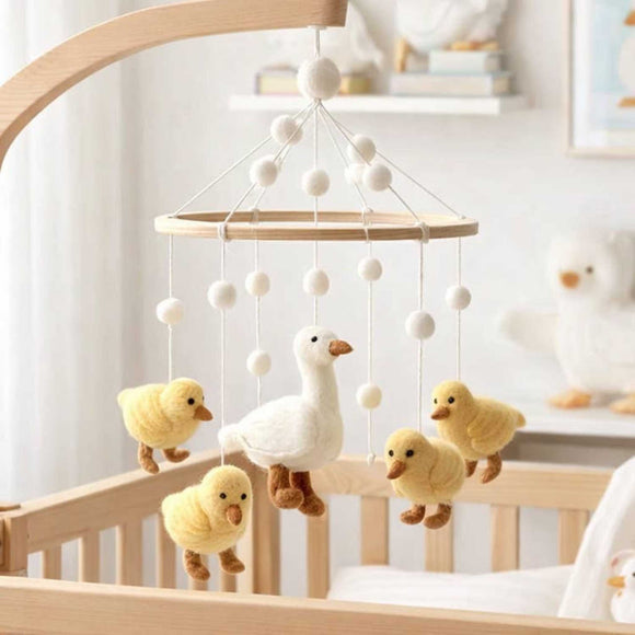 Ganapati - Duck Family Felt Baby Mobile