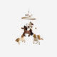 Ganapati - Felt Baby Mobile - Horses