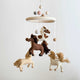 Ganapati - Felt Baby Mobile - Horses