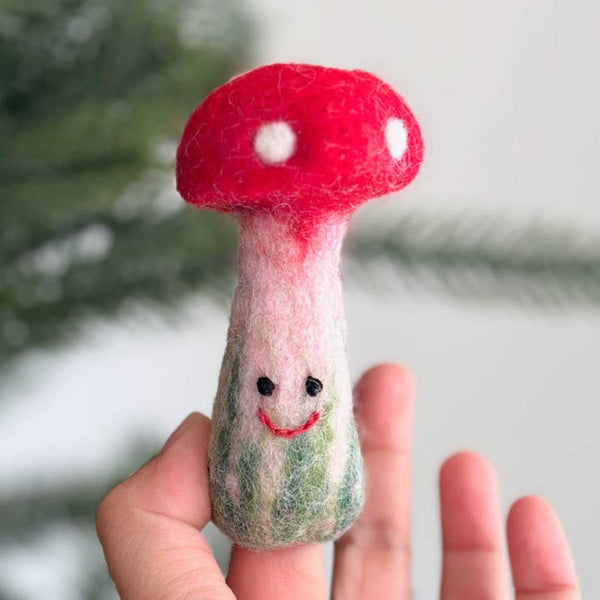  Ganapati - Mushroom Finger Puppet