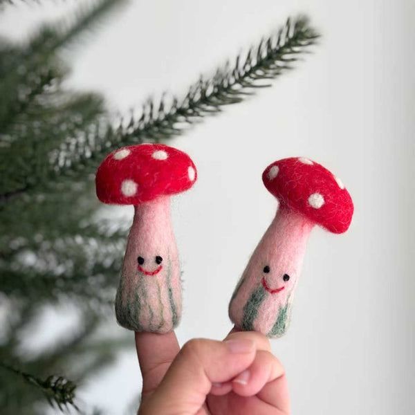  Ganapati - Mushroom Finger Puppet