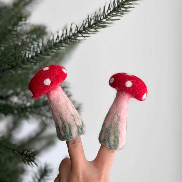 Ganapati - Mushroom Finger Puppet