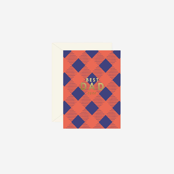 Ginger P. Designs - Best Dad Ever Greeting Card