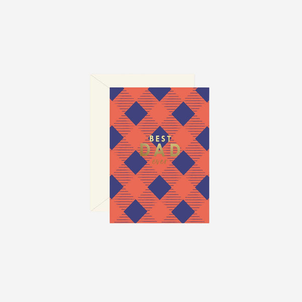 Ginger P. Designs - Best Dad Ever Greeting Card