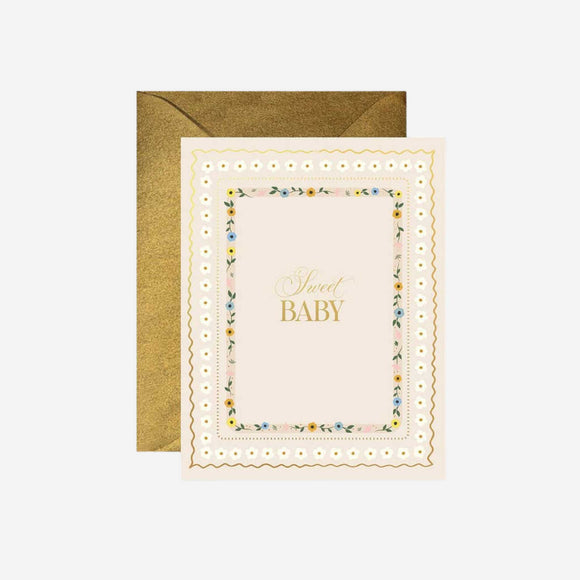 Ginger P. Designs - Sweet Baby Album Greeting Card