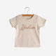 Gladfolk - Yeehaw Organic Kid's Tee - Cream