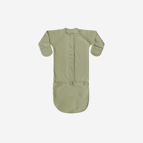 Goumikids - 24 Hour Convertible Sleeper Baby Gown - Artichoke