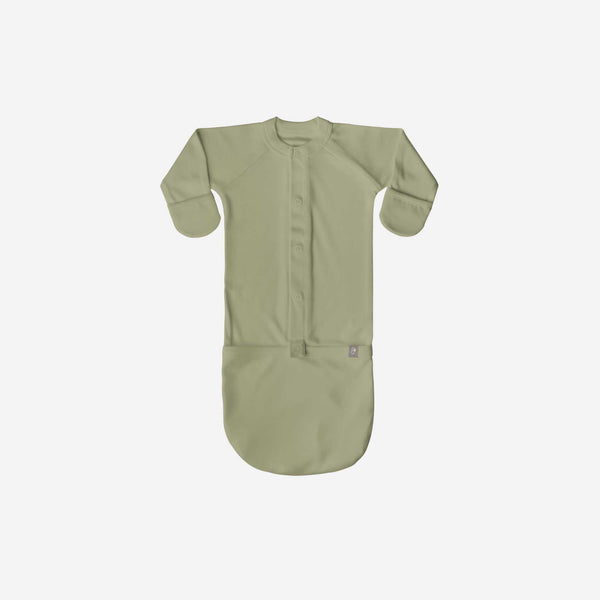 Goumikids - 24 Hour Convertible Sleeper Baby Gown - Artichoke
