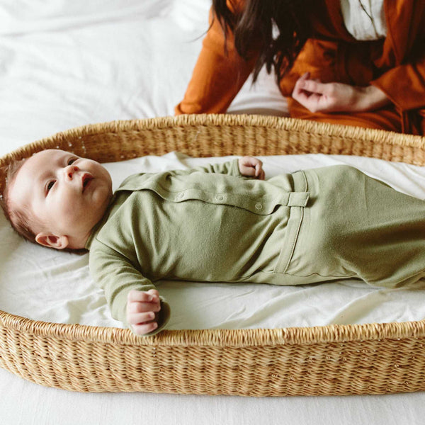 Goumikids - 24 Hour Convertible Sleeper Baby Gown - Artichoke