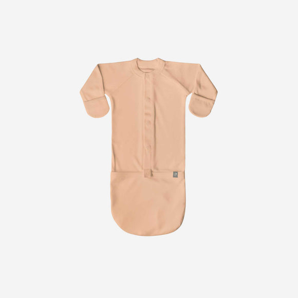 Goumikids - 24 Hour Convertible Sleeper Baby Gown - Poppy