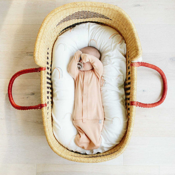 Goumikids - 24 Hour Convertible Sleeper Baby Gown - Poppy