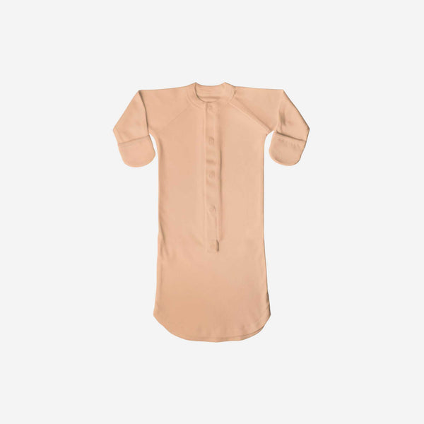 Goumikids - 24 Hour Convertible Sleeper Baby Gown - Poppy