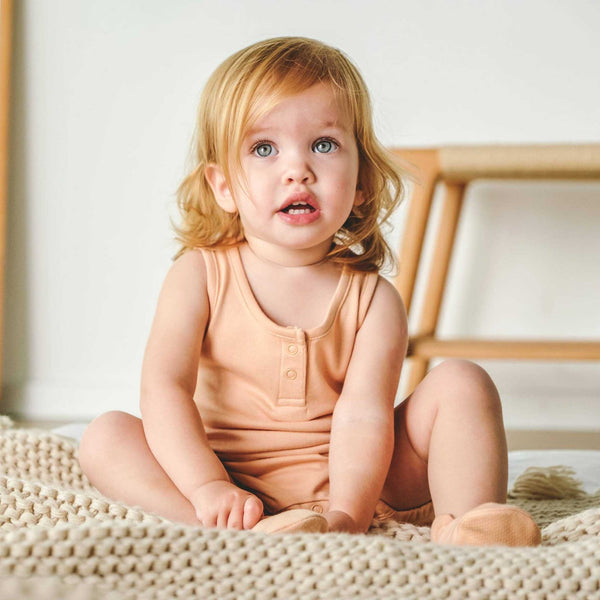 Goumikids - Quick Change Romper - Poppy