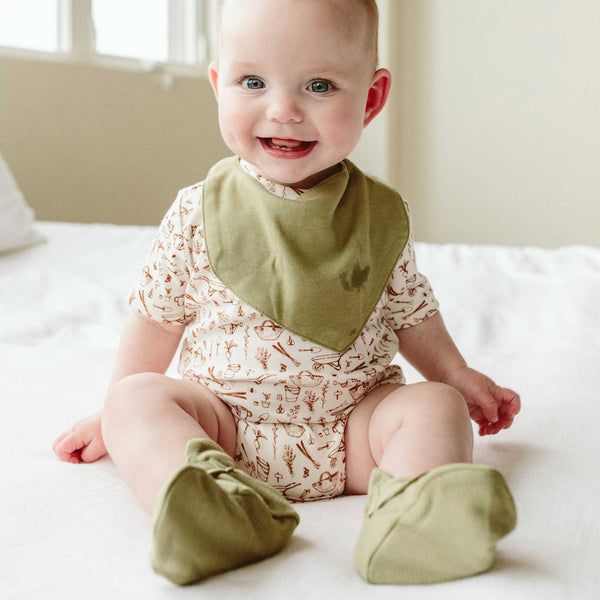 Goumikids - Stay On Baby Boots - Artichoke