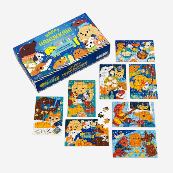 Happy Hanukkah! Countdown Puzzle Set