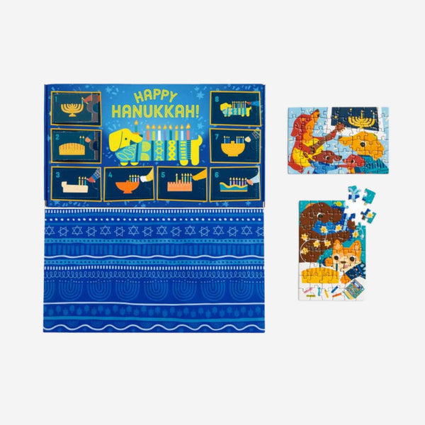 Happy Hanukkah! Countdown Puzzle Set